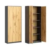 Aktenschrank mit 5 Fächern Mehrzweckschrank Produktbild-Vorschau 1