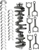 N55B30A Kurbelwelle Lager Set für BMW F10 F07 535i N55 3.0L Produktbild-Vorschau 2