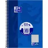 A spiral-bound notebook with a blue cover. Podgląd zdjęcia produktu