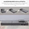 HOMCOM Poltrona letto Divano letto Divano letto singolo con Anteprima dell’immagine prodotto 4