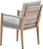 Sardinia Dining Stuhl - light teaklook - TPU rope sand -  Produktbild-Vorschau 4