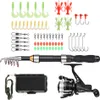 Angelrute Rolle Combo Full Kit 1,5 m Teleskop Angelrute Produktbild-Vorschau 9