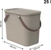 Rotho Aufbewahrungsbox mit Deckel 25L Albula - Produktbild-Vorschau 3