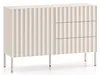 Selsey Derriva - Sideboard mit Schubladen und geriffelten Produktbild-Vorschau 1