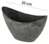 Jardinières hautes ovales, set de 2, 20, 24 cm pour Voir les images du produit 2