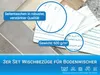 Wischbezüge 3er Set 14x45 cm, weiß/dunkelblau, 90% Produktbild-Vorschau 6