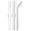Edelstahl-Trinkhalme 2er-Set / 8er-Set farbig / me Produktbild-Vorschau 6