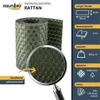 Sichtschutzstreifen zaun|zu RATTAN Einzelstreifen 2,55m für Produktbild-Vorschau 2