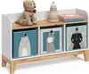 Kinderbank Vitalispa Malia Wit/Kunstnijverheid 107.2 x 63.8 Productafbeelding-voorbeeld 6