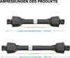 Albero cardanico T1 1200-1320mm 210Nm 540rpm, albero Anteprima dell’immagine prodotto 7