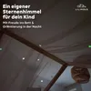 Leuchtender Betthimmel mit Sternen für Kinder Hausbetten Produktbild-Vorschau 2