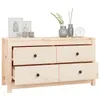 Szafka boczna 100x40x54 cm lite drewno sosnowe Podgląd zdjęcia produktu 7