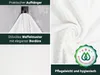 4er Set Handtücher, Baumwolle, 50x100 cm, weiß mit Produktbild-Vorschau 4