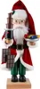 Weihnachtsmann Schokobrunnen (48,5cm) Nussknacker von Produktbild-Vorschau 1