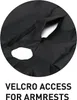 Surflogic Coprisedile Auto Singolo Nero Nero Taglia Unica Anteprima dell’immagine prodotto 2