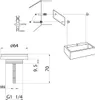 Differnz Flat Waschbecken-Set 38x24x7 cm – Produktbild-Vorschau 6