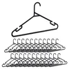 Lot de 24 cintres Relaxdays, cintres à linge avec barre Voir les images du produit 1
