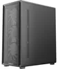 DeepCool CC550 4F, Midi Tower, PC, Schwarz, Mini-ITX, micro Produktbild-Vorschau 4