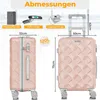 KESSER® Reisekoffer | Koffer ABS Hartschalenkoffer mit Produktbild-Vorschau 2