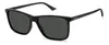 A pair of black Polaroid sunglasses shown from a three-quarter angle against a white background. Náhľad obrázku produktu