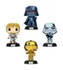 Four Star Wars Funko Pop! vinyl figures arranged on a white background. Produktbild-Vorschau