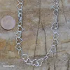 Silberkette Figarokette Länge 38cm - Breite 2,2mm - 925 Produktbild-Vorschau 7