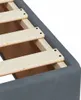 Boxspringbett mit Matratze Dunkelgrau 90x200 cm Samt Produktbild-Vorschau 11