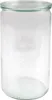 6x Weck pot verre cylindrique avec couvercle Cylinder shape Voir les images du produit 2