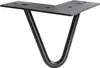 WAGNER Möbelbein HAIRPIN LEG Retro - 12 x 12 x 10 cm, Produktbild-Vorschau 1