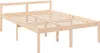 vidaXL Seniorenbett 120x200 cm Massivholz Kiefer Produktbild-Vorschau 3