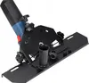 A close-up, angled view of a grinder stand attachment with a blue and black power tool attached. Anteprima dell’immagine prodotto