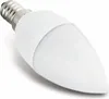 A single LED candle light bulb is shown against a white background. Produktbild-Vorschau