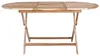 vidaXL Table pliante de jardin, bois massif teck, Voir les images du produit 3