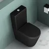 Mai & Mai Stand-WC aus Keramik spülrandloses-WC Anthrazit Produktbild-Vorschau 1