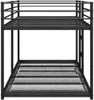 vidaXL Patrová postel bez matrace černá 90x190 cm ocelová Náhled obrázku produktu 5