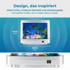 LED Aquarium Lampe mit schwimmenden Fischen, Nachtlicht & Produktbild-Vorschau 2