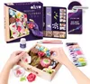 OKTO ROMANCE Bastelset DIY Blumen mit Holzrahmen  21 x 21 Produktbild-Vorschau 3