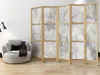 Paravent XXL Blätter 225x171 cm - 5-teilig - einseitig - Produktbild-Vorschau 2