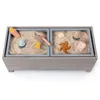 MUDDY BUDDY® Sandkasten/Sitzbank „Discoverer“ warmgrau Produktbild-Vorschau 3