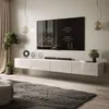 TV-Schrank CARMEN 250, hängend, Kaschmir/glänzender Produktbild-Vorschau 2