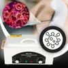 A collage showing a high-temperature sterilizer, a close-up of a virus, and a close-up of eyelashes being worked on. Voir les images du produit
