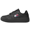 A black Tommy Hilfiger sneaker shown from the side against a white background. Anteprima dell’immagine prodotto