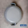 osoltus Gusseisen Bauernpfanne m. Deckel 30cm hellgrau Produktbild-Vorschau 8