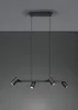 TRIO Trio Marley -riippuvalaisin 80 cm, 4-osainen, GU10, Anteprima dell’immagine prodotto 3