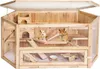 Hamsterkäfig aus Holz und Plexiglas Natur Pur für Ihren Produktbild-Vorschau 2