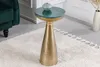 riess-ambiente Beistelltisch ELEMENTS 55cm gold grün Marmor Produktbild-Vorschau 2