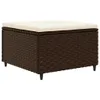 6-tlg. Garten-Lounge-Set mit Kissen Braun Poly Rattan Produktbild-Vorschau 5