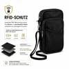 FireMat Crossbody Bag RFID Umhängetasche Damen Herren – Produktbild-Vorschau 5