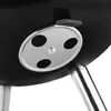 HI Mini-Holzkohlegrill Schwarz Produktbild-Vorschau 3