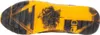 The image shows the sole of a shoe with a yellow and black pattern. Produktbild-Vorschau